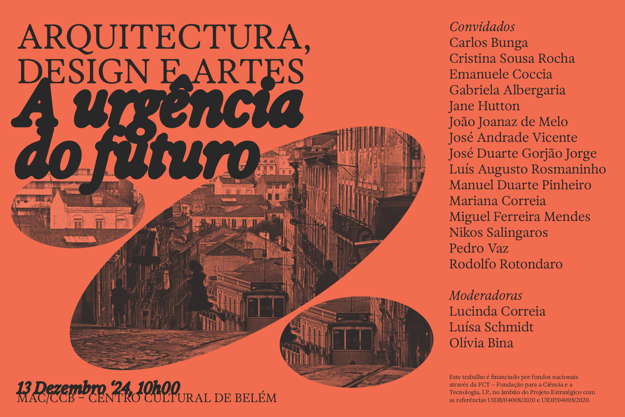 Conferência Arquitetura, Design e Artes: a urgência do futuro